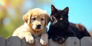 Consejos para enseñar a tu gato a convivir con perros.