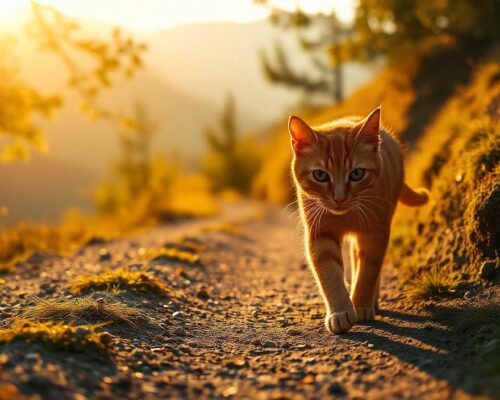 Consejos para ejercitar a un gato con problemas articulares.