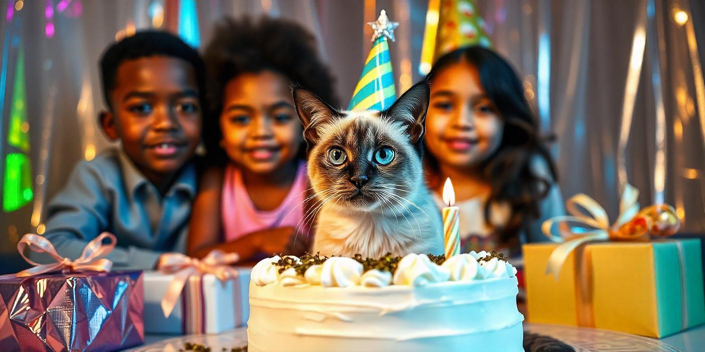 Cómo organizar una fiesta de cumpleaños para tu gato.