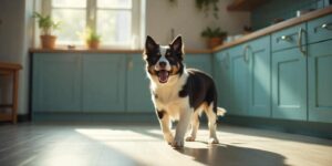 Cómo enseñar a tu perro a no robar comida de la mesa.