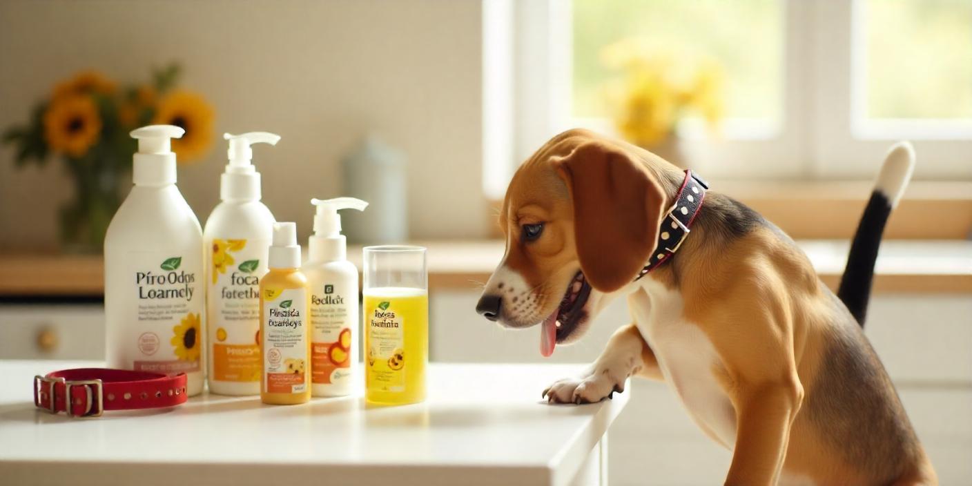 Productos naturales para mejorar el pelaje de tu perro.