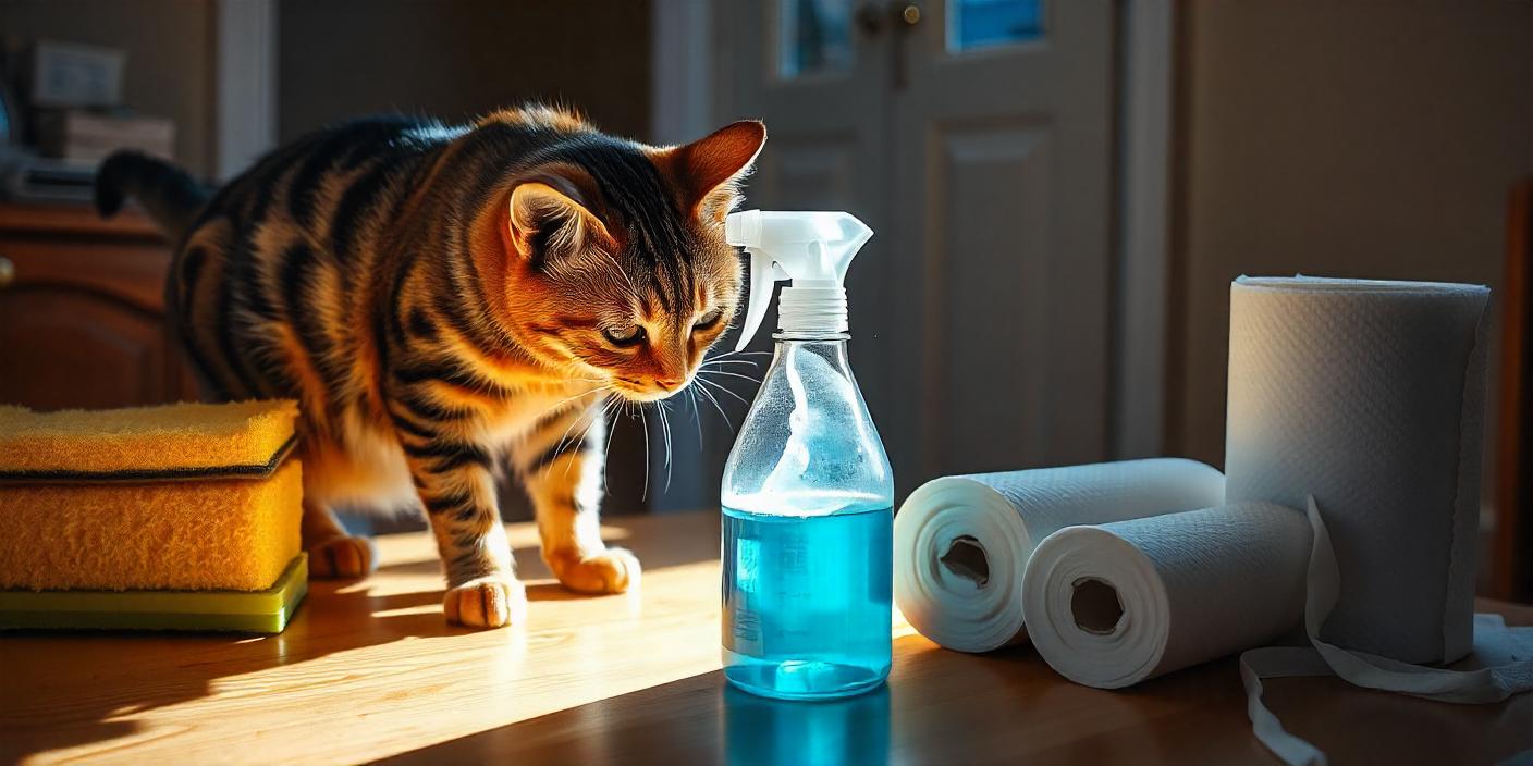 Cómo proteger a tu gato de productos tóxicos en casa.