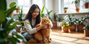 Consejos para mejorar la confianza de un gato tímido.