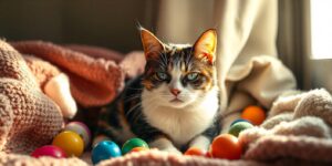 Juegos mentales para estimular a tu gato en casa.