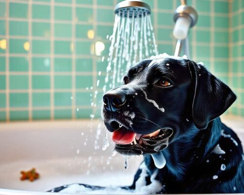 Frecuencia ideal para bañar a tu perro.