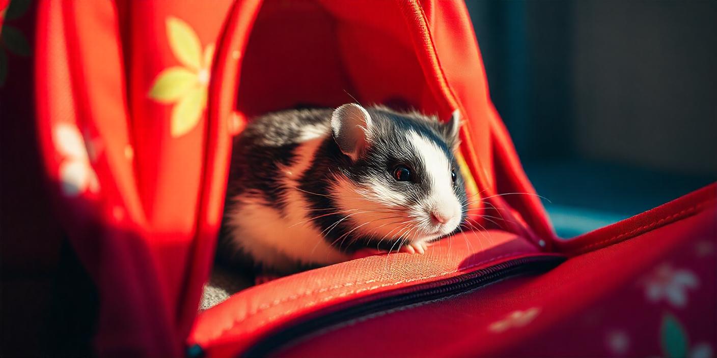 Cómo entrenar a tu hámster a usar una transportadora.