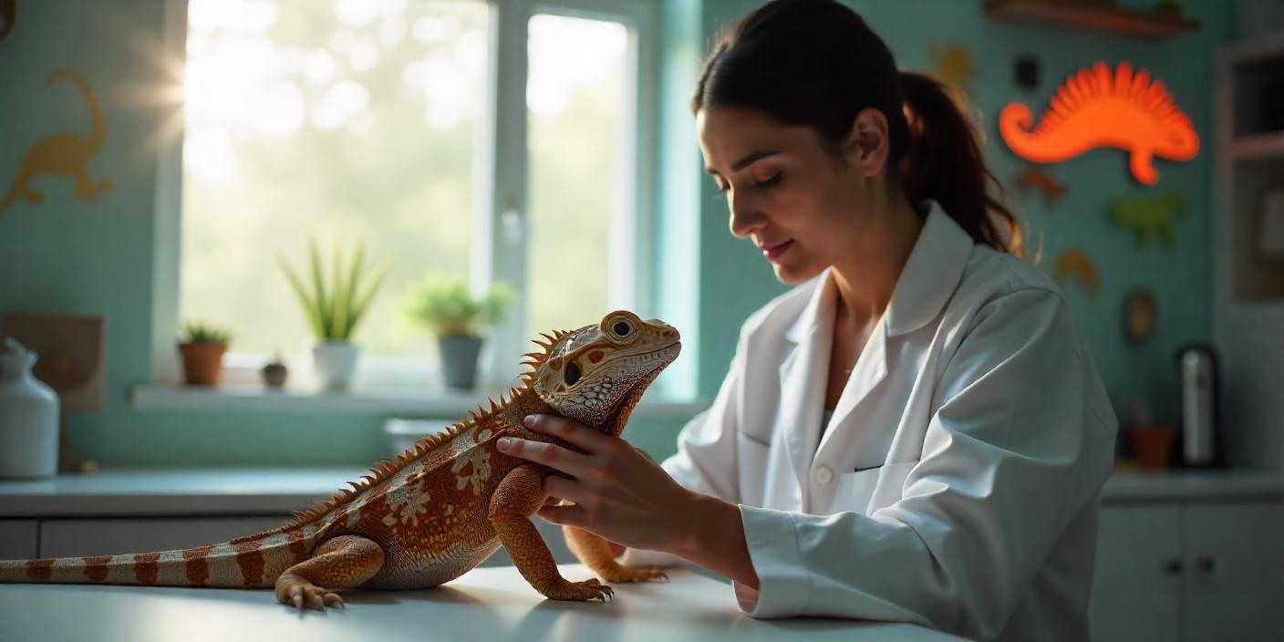 Consejos para mantener la calma durante una emergencia veterinaria con reptiles.