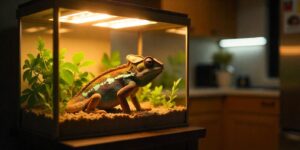 La importancia de mantener un ciclo de luz adecuado para reptiles.