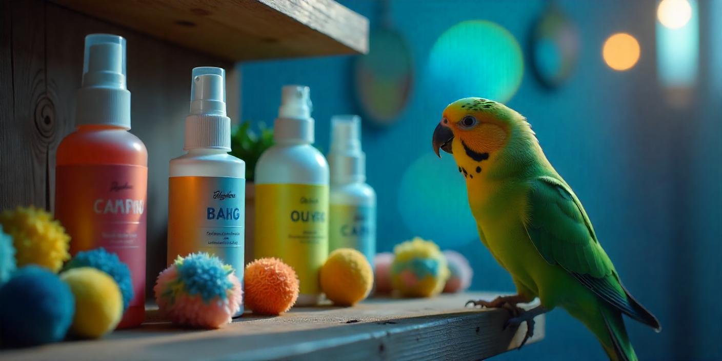 Los mejores productos hidratantes para el plumaje de aves.