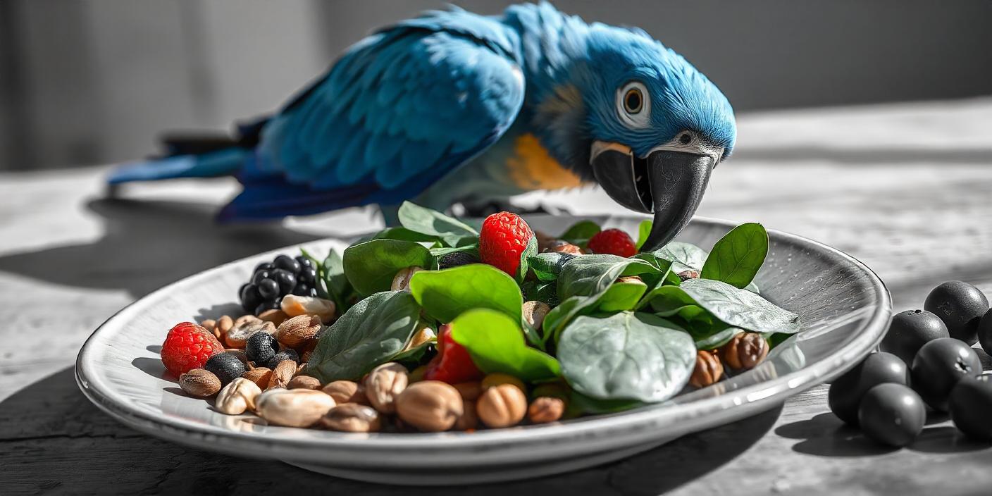 Las mejores dietas para un plumaje saludable en aves.