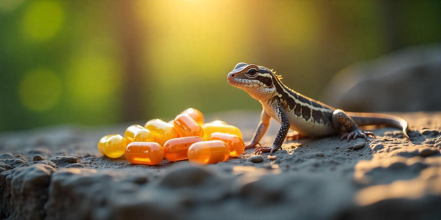 Las mejores vitaminas y suplementos para reptiles.