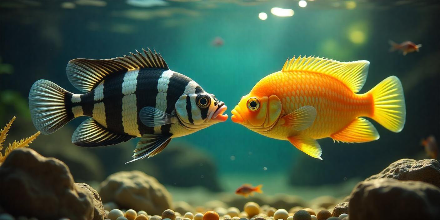 Cómo evitar las peleas entre peces en un acuario comunitario.