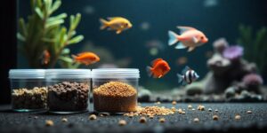 Alimentos ricos en proteínas para mejorar la salud de los peces.