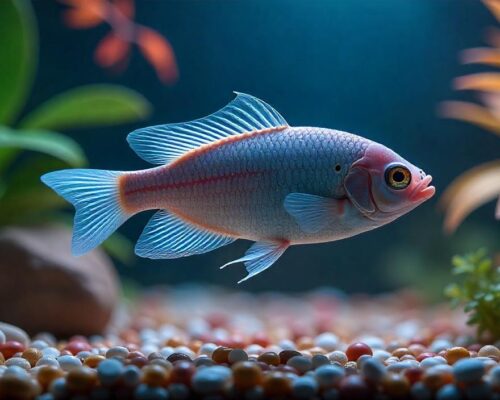 Consejos para alimentar a peces con aletas dañadas.