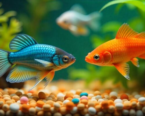 Cómo hacer que tus peces coman si son exigentes con la comida.