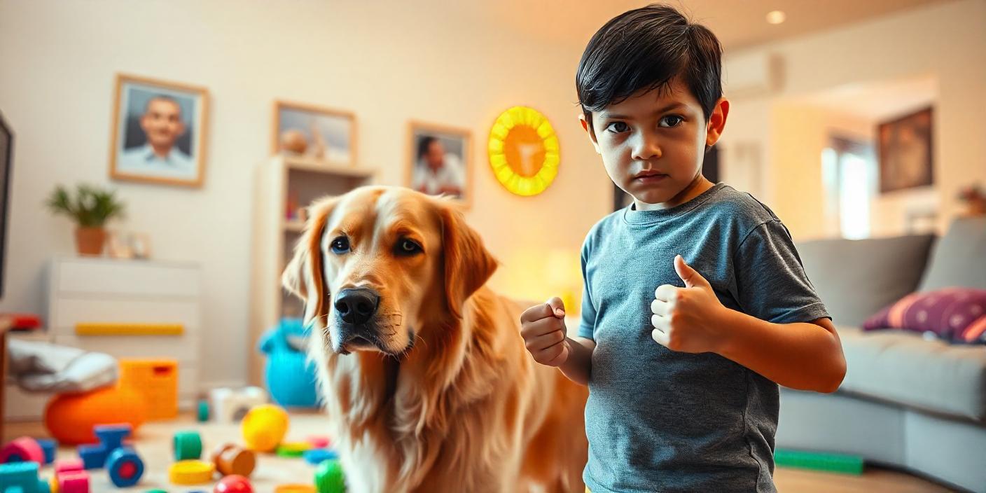 Cómo evitar conflictos entre perros y niños.