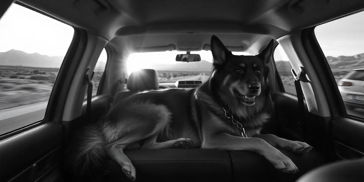 Cómo preparar a tu perro para un viaje largo en coche.