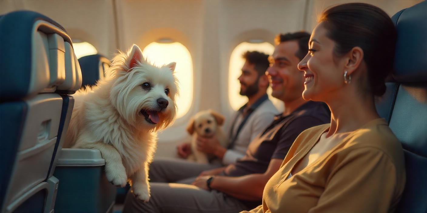 Consejos para viajar en avión con tu perro.